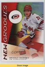 2024-25 Upper Deck SP Game Used New Grooves Red Bradly Nadeau #NG-5 READ 1s8j