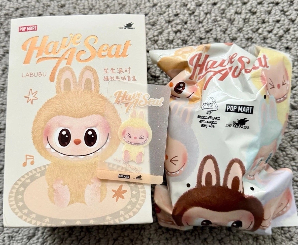 【正規品】POPMART LABUBU THE MONSTERS SISI 🌼 Authentic Pop Mart LABUBU The monsters - Have a Seat