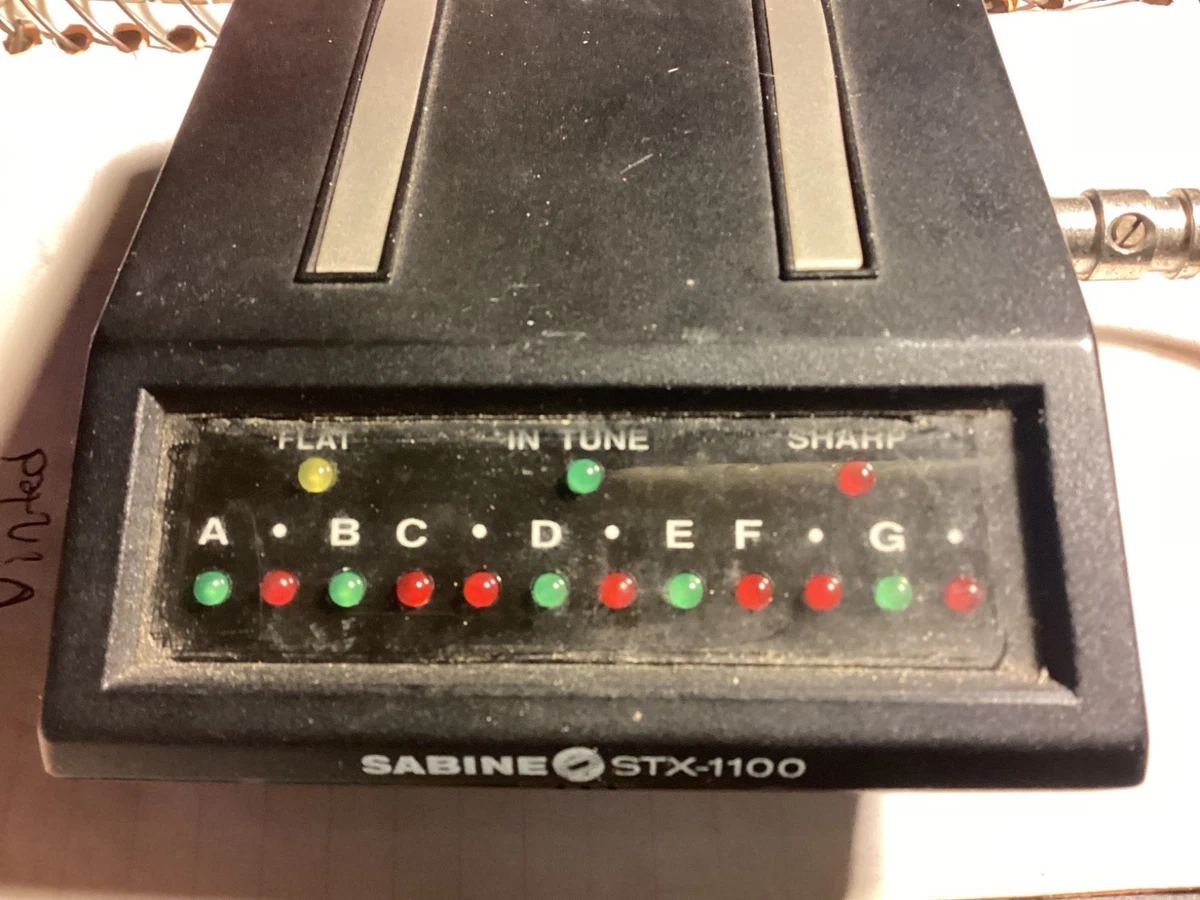 【レア】Sabine ST-1000 ヴィンテージ チューナー ｜サバイン sabine tuner products for sale | eBay