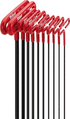EKLIND 53910 Cushion Grip Hex T-Key allen wrench - 10pc set SAE Inch Sizes 3/...