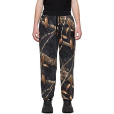 Moose Knuckles Post Malone Brown Sherpa Jogger Pants, Men's (Size M) Retail $475
