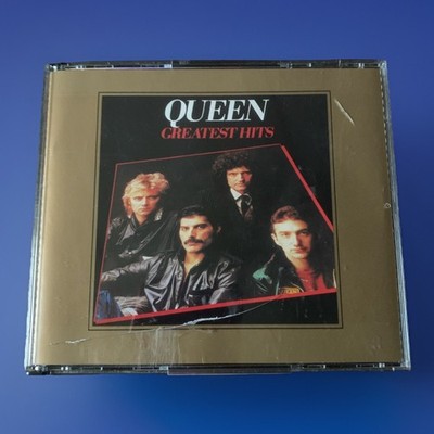 Queen Greatest Hits 1 & 2 CD, 1995 Rare Fatbox Case Bohemian Rhapsody Killer Que