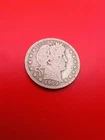 1909 D Barber Quarter Silver