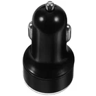 Vehicle Charging Adapter Dual Port Car Charger Auto Digital Display