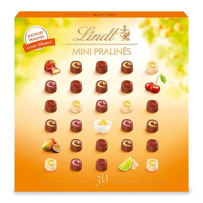 Lindt MINI PRALINÉS Joghurt, 90g