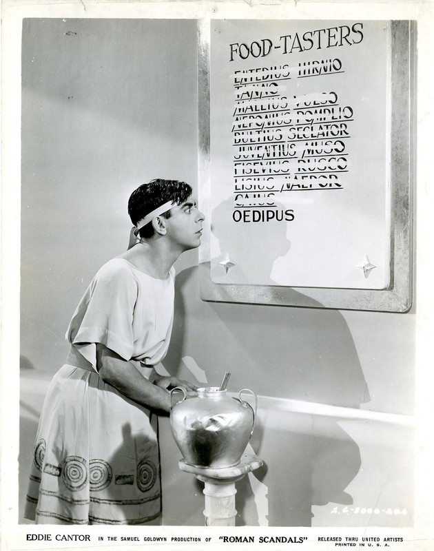 EDDIE CANTOR FOR THE FILM "ROMAN SCANDALS" ORIGINAL PHOTO 02252026-4