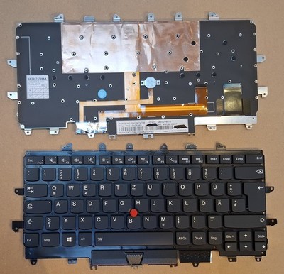 Tastatur Lenovo ThinkPad X1 Carbon G4, Gen 4, 4th 2016 backlit QWERTZ Keyboard