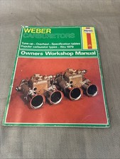 Haynes 393 Weber Carburetors by A. K. Legg (1...