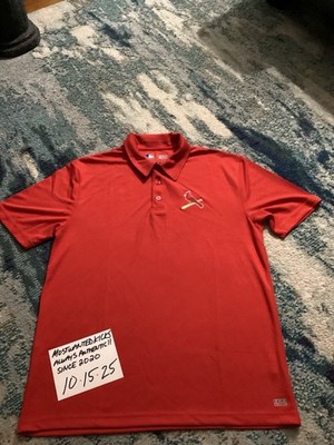 NWOT Team Apparel MLB St. Louis Cardinals TX3 Cool Polo Golf Shirt Men s Sz L
