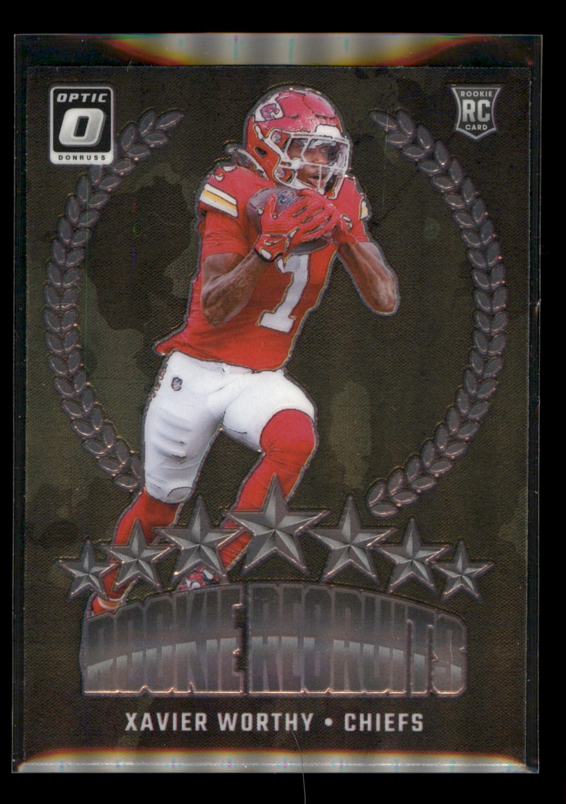 2024 Donruss Optic #8 Xavier Worthy Rookie Recruits