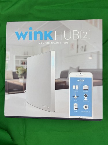 Wink Hub 2 Smart Home Hub Bluetooth Wi-Fi Ethernet Alexa Google Nest Ring