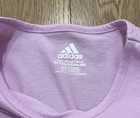 Adidas Girls Sleeveless Cap Sleeve Shirt Purple 6x NWT — photo 2