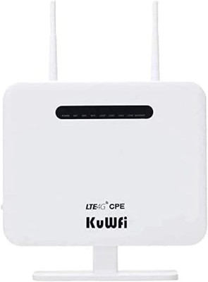 KuWFi WLAN-Router 300 Mbps Entriegelt 4G LTE WiFi Mobilmodem WiFi Hotspot