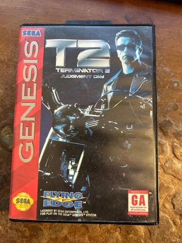 T2: Judgment Day Genesis Game is CIB Tested Works Cosmetically in perfect shpae