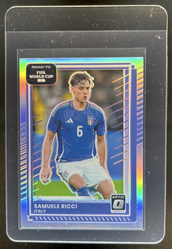 2025-26 Panini Donruss Road to FIFA World Cup 26' Samuele Ricci Optic Holo #120
