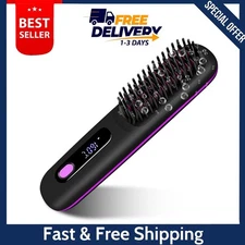 Numoya Portable Straightener Brush Numoya Go Brush Pro Cordless Hair Straight