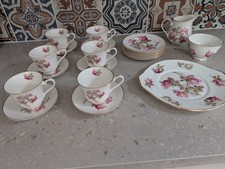 21 piece Royale Garden tea set. Immaculate condition, never been used.