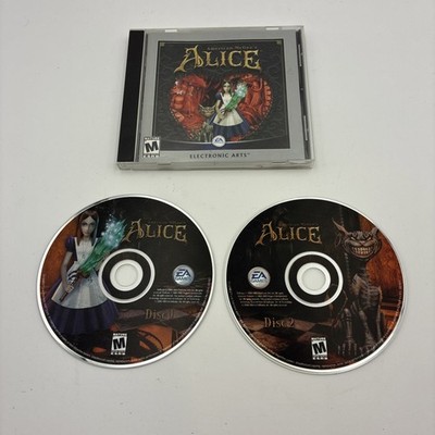 American McGee's Alice | PC Game Windows CD-ROM 2 Disc Set + Manual