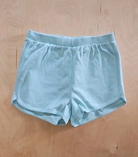 NWT HANNA ANDERSSON SKY BLUE FRENCH TERRY DOLPHIN VENT SHORTS 130 8 30