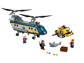 LEGO CITY: Deep Sea Helicopter (60093) - Brand New - Slight Damaged Box-See Pics