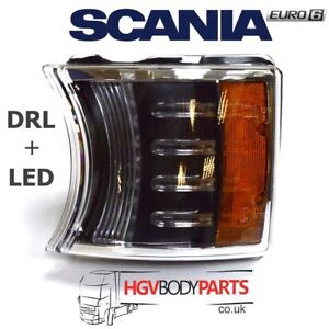 LED Daytime Running Light DRL RIGHT Fits SCANIA P,G,R,T Truck Tractor 2009