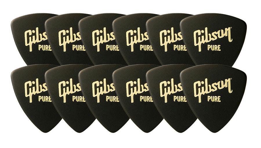 Набор инструментов Gibson APRGG-73M Pick Wedge Medium 12 штук в упаковке Plektrum Gitarre Plek Plektren 2490₽