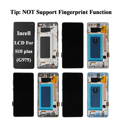 Incell LCD Display Touch Screen Replacement For Samsung Galaxy S10 Plus G975