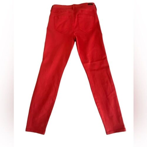 Liverpool Jeans | The Hugger skinny red denim jeans NWT size 4 /27 - Picture 8 of 14