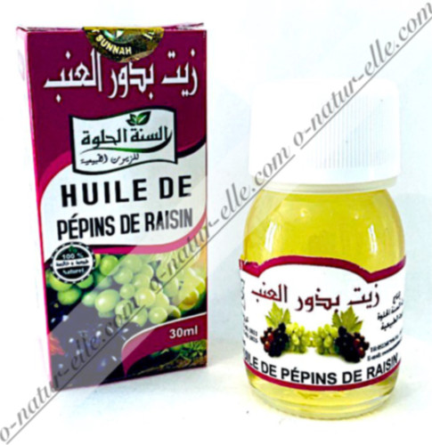 Aceite de Semilla de Uva 100% Puro y Natural 30ml Grape Seed Oil