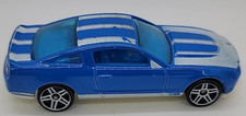 Hot Wheels Blue 2010 Ford Mustang Gt Made In Malaysia Hot Wheels Blue 2010 Ford Mustang Gt Made In Malaysia