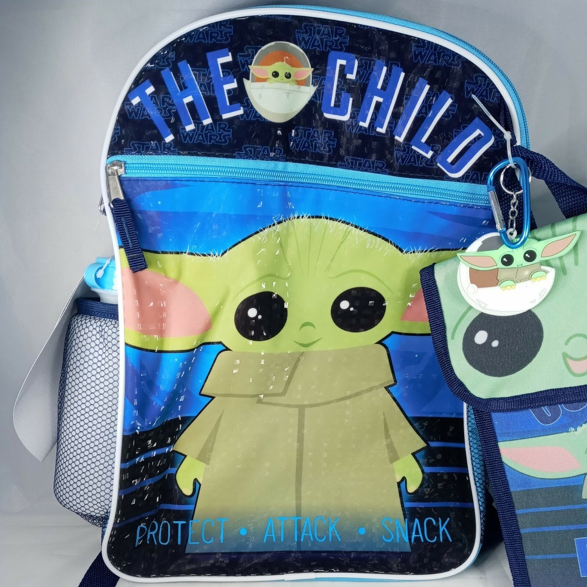 COPY - ❤️NWT!!❤️RARE!Mandalorian Kids Baby Yoda Backpack.LAST ONE! Star Wars Baby Yoda The Mandalorian Kids Premium Backpack  main image 4