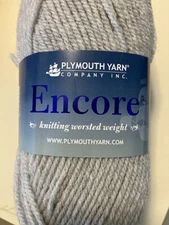 Encore Worsted Lt Gray Heather by Plymouth 6007