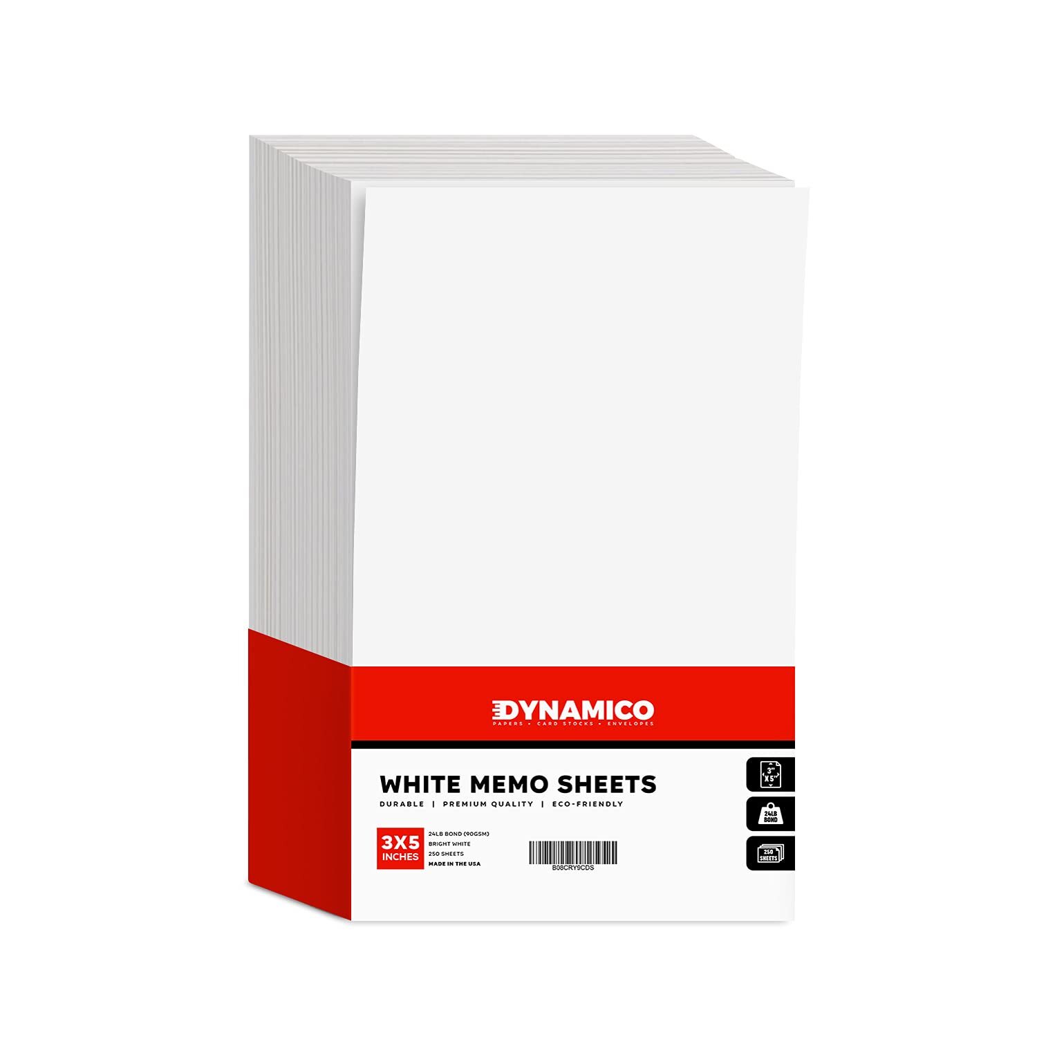White Memo Sheets Paper – Perfect for Quick Notes, To-Do Lists and Reminders ...