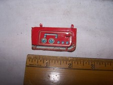Vintage Metal TIN DASH Toy Part - UNKNOWN ORIGIN - Auto Truck Jeep