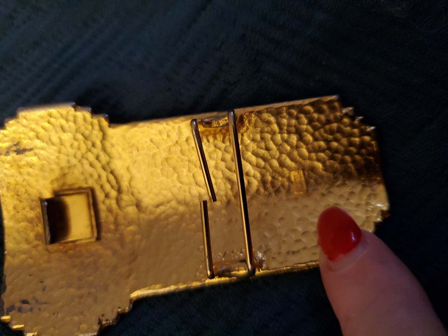 Dotty Smith Vintage Double Interlocking 2 Piece B… - image 5