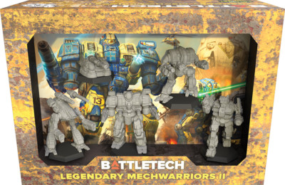Battletech Miniature Legendary Mechwarriors 2 Boxed Set  NEW NIP  CAT 35768
