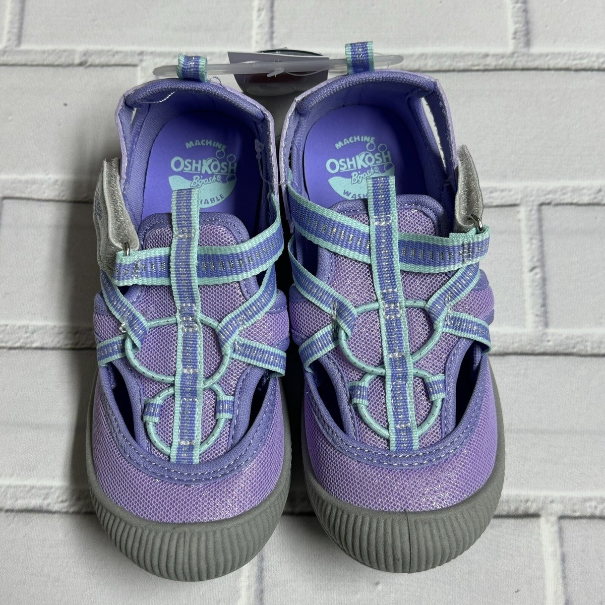 OshKosh Everplay Flexible Outsole Bump Toe Sandal Purple Lilac