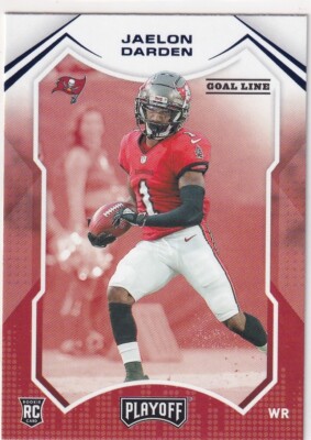 2021 PLAYOFF GOAL LINE SP RC JAELON DARDEN BUCCANEERS PARALLELS (AA)-402