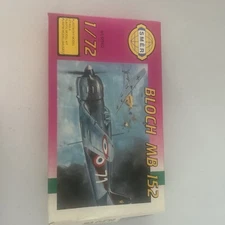 NICE 1/72 scale Bloch MB 152 Směr  0840 Sealed Parts W Decals