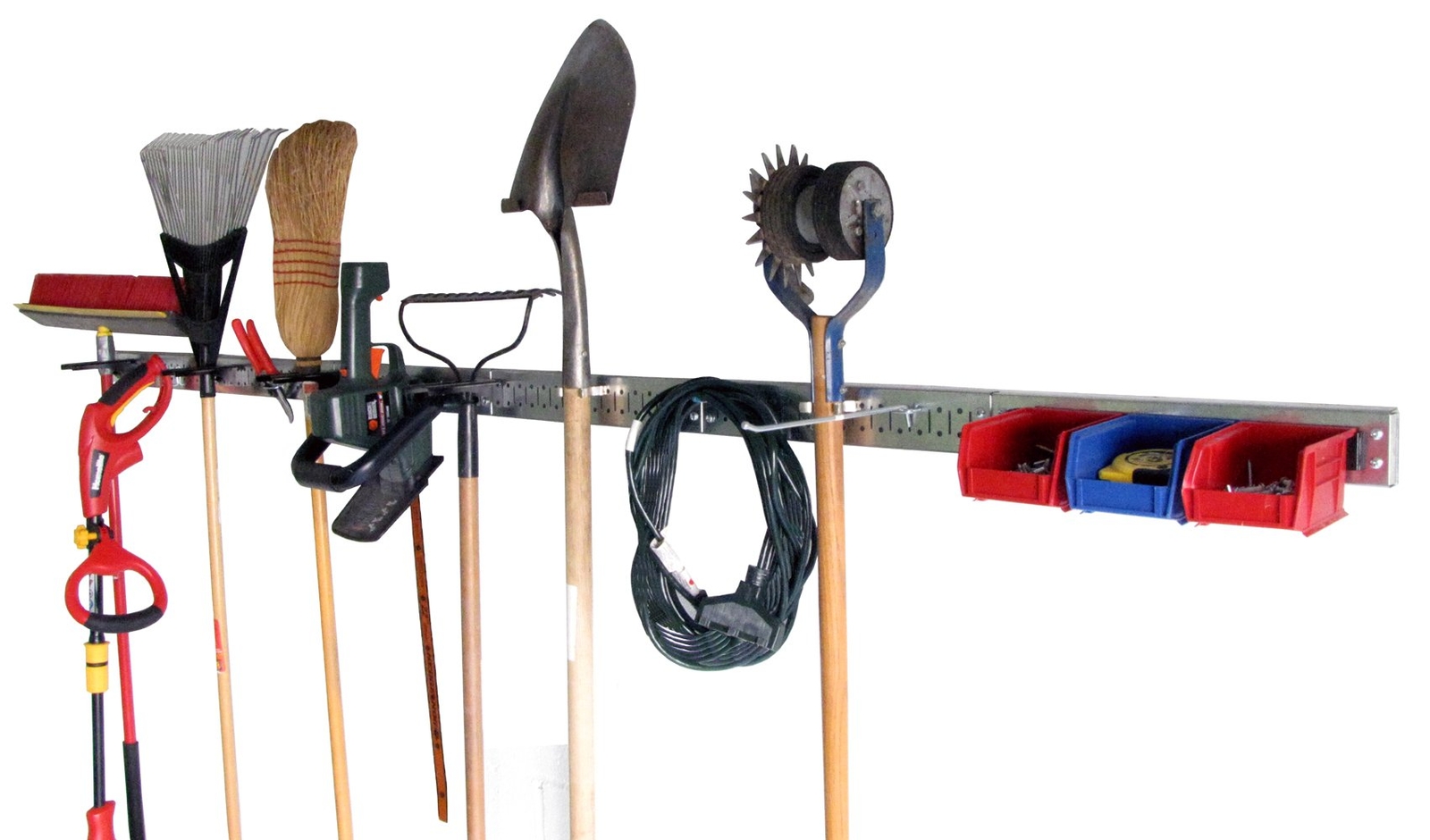 Wall Control - Set di organizzatori da parete in metallo con strisce di (X6C)