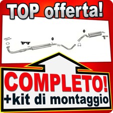 Scarico Completo per FIAT STILO 1.6 16V 103CV Multi Wagon Familiare 2002-2006