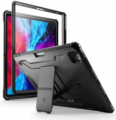 Poetic Revolution for Apple iPad Pro 12.9 2020 & 2018 Kickstand Rugged Case