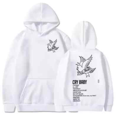 Lil Peep Crybaby Hoodie Lil Peep Music Albums Hoodie For Fans S