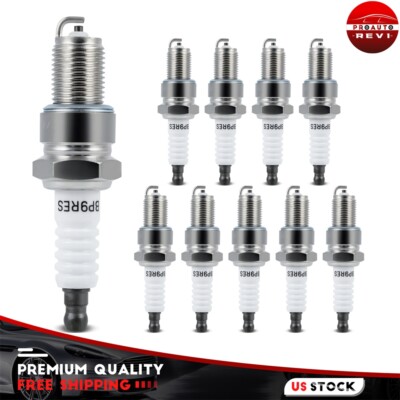 Set of 10 Nickel Spark Plugs For 2012-2014 Polaris SwitchBack 600 Pro R