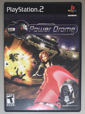 Powerdrome (Sony PlayStation 2, 2004) Complete With Manual.  Tested