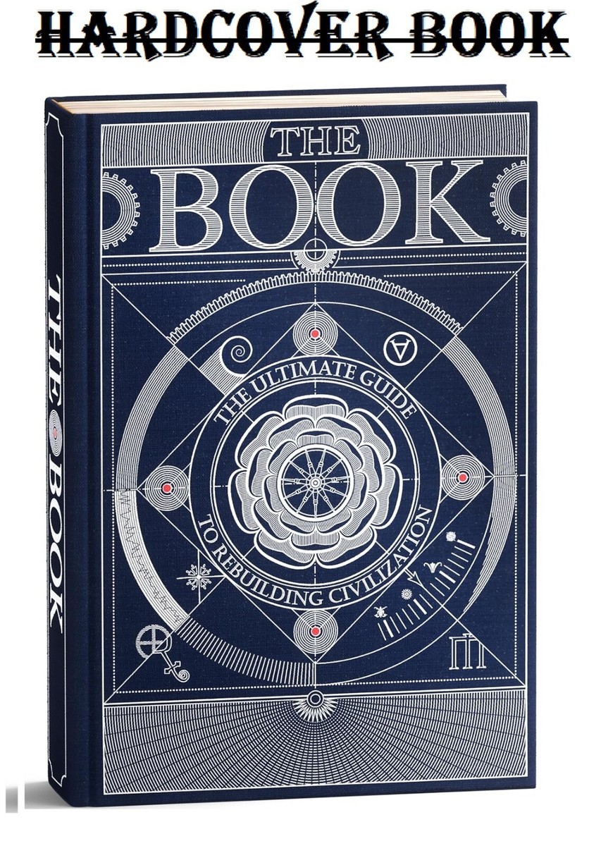 洋書 THE BOOK: THE ULTIMATE GUIDE The Book. the Ultimate Guide to Rebuilding a Civilization