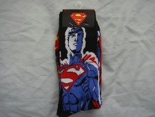DC COMICS SUPERMAN 2 PAIRS OF SOCKS SIZE LARGE 6-12