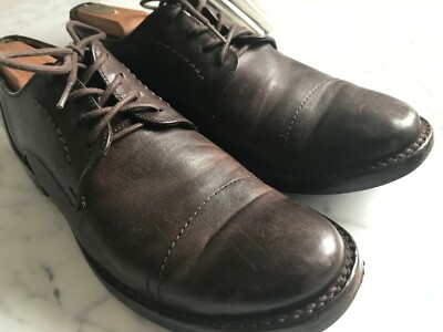 Frye, Mens Brown Captoe Oxfords,11D. Frye Mens Shoes 11D Brown Cap Toe Bowery | eBay main image 2