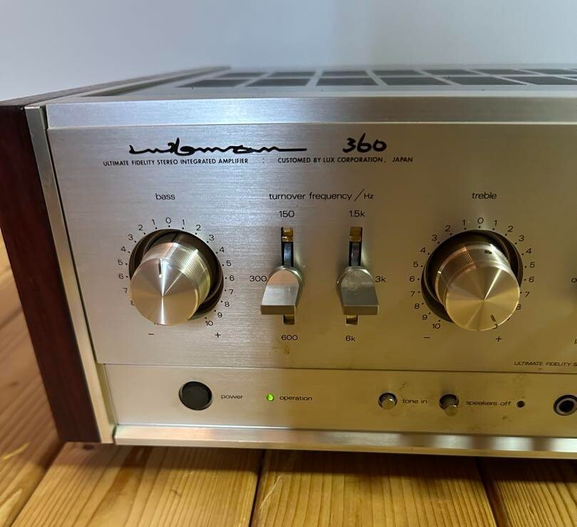 LUXMAN LX-360 Integrated Tube Type Amplifier | eBay