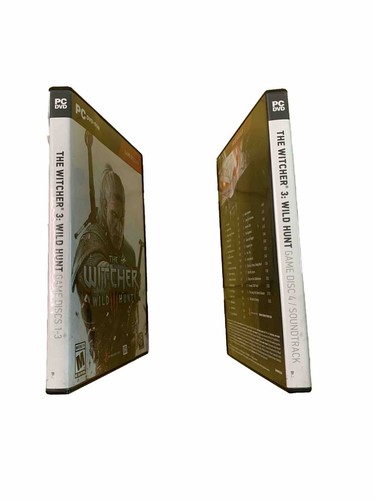 The Witcher III Wild Hunt PC DVD-ROM MANUALS w/ MANUALS + STICKER FREE SHIPPING - Picture 8 of 8